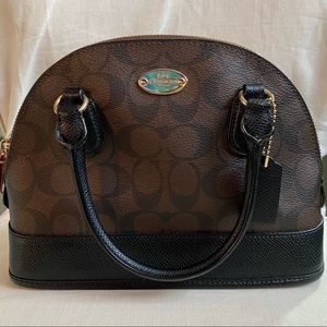 Coach mini domed satchel